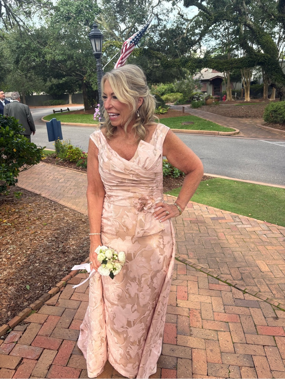 Montage by Mon Cheri gown. 
Mother of the Bride/Groom Dress- Women